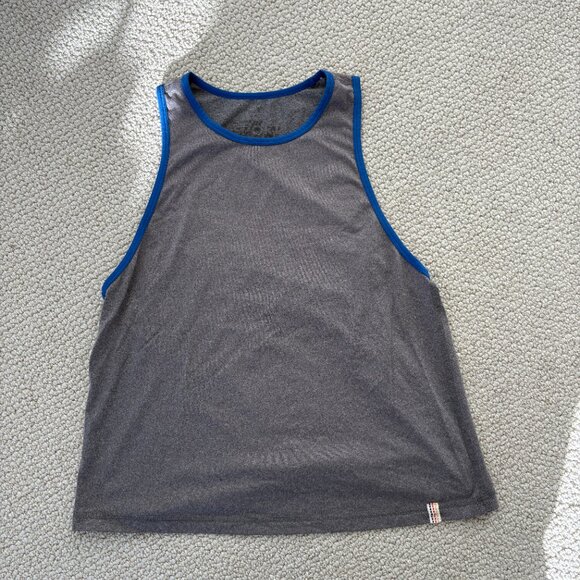 Liza Sport Tank in Grey - Small / Light Grey - Picture 2 of 4